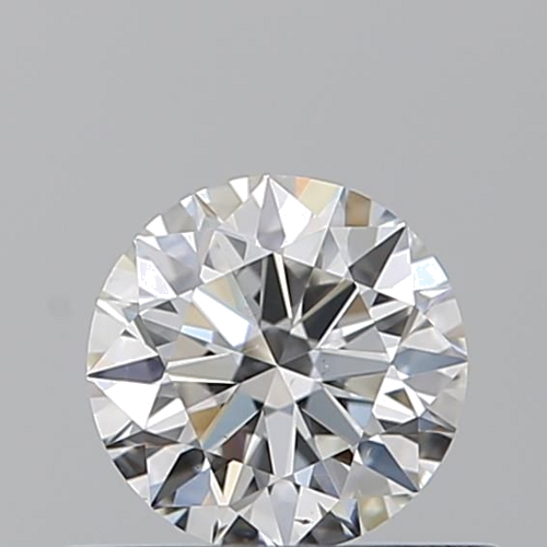 0.5 carat F-SI1 Excellent cut Natūralus Round Deimantas (1)