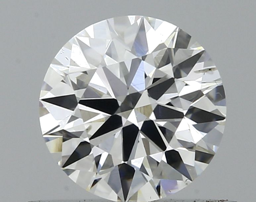 0.51 carat E-SI2 Excellent cut Natūralus Round Deimantas (1)