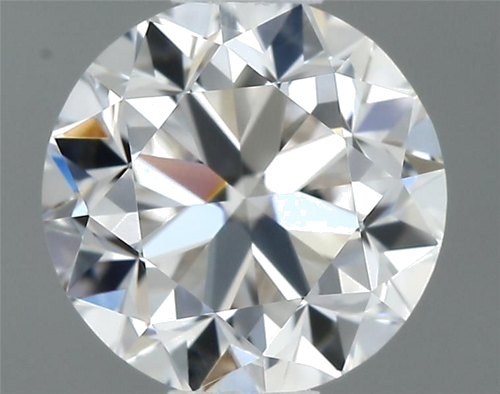 0.5 carat I-VVS1 GD cut Natūralus Round Deimantas (1)