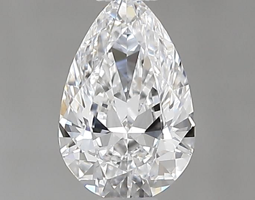 0.4 carat D-VS1 Natūralus Pear Deimantas (1)
