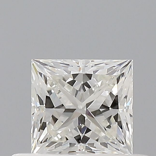 0.5 carat I-VS1 Natūralus Princess Deimantas (1)