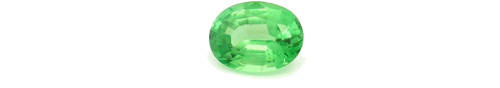0.42 carat GREEN Oval Garnet (1)