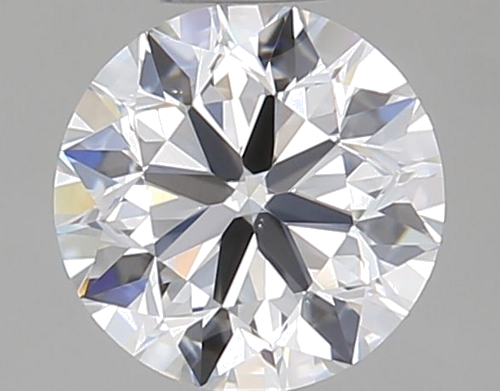 0.5 carat D-VS2 Very Good cut Natūralus Round Deimantas (1)