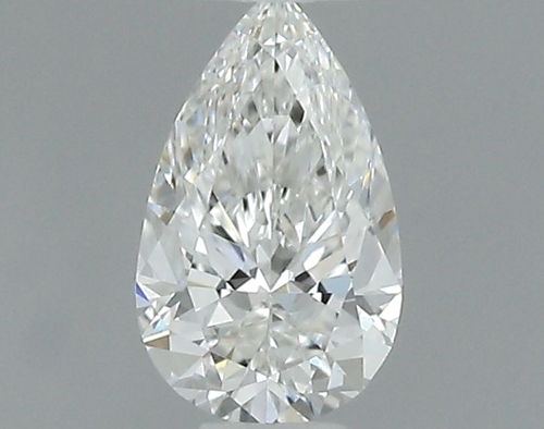 0.33 carat F-VS1 Natūralus Pear Deimantas (1)