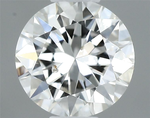 0.37 carat H-SI2 Very Good cut Natūralus Round Deimantas (1)