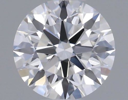 0.45 carat F-VVS1 Excellent cut Natūralus Round Deimantas (1)