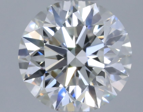 0.51 carat F-VVS2 Excellent cut Natūralus Round Deimantas (1)