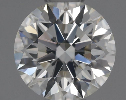 0.42 carat H-IF Excellent cut Natūralus Round Deimantas (1)