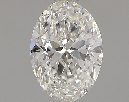 0.51 carat F-SI2 Natūralus Oval Deimantas (1)