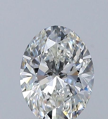0.6 carat H-VS1 Natūralus Oval Deimantas (1)