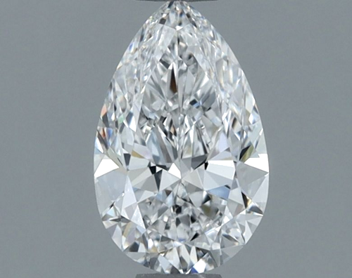 0.72 carat D-SI1 Natūralus Pear Deimantas (1)