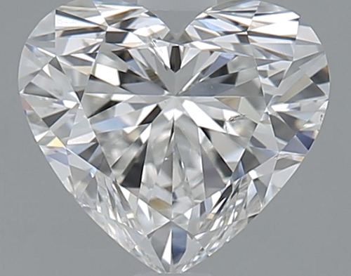 1.02 carat F-SI2 Natūralus Heart Deimantas (1)