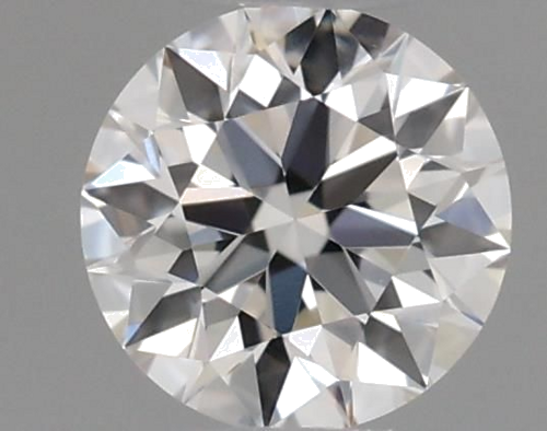 0.19 carat H-VVS1 Excellent cut Natūralus Round Deimantas (1)