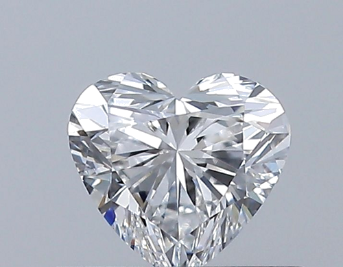 0.4 carat E-VVS2 Natūralus Heart Deimantas (1)