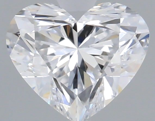 0.55 carat D-IF Natūralus Heart Deimantas (1)