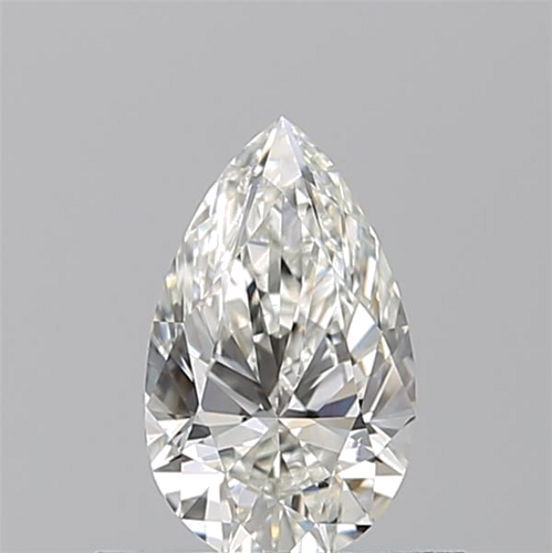 0.53 carat H-VS2 Natūralus Pear Deimantas (1)