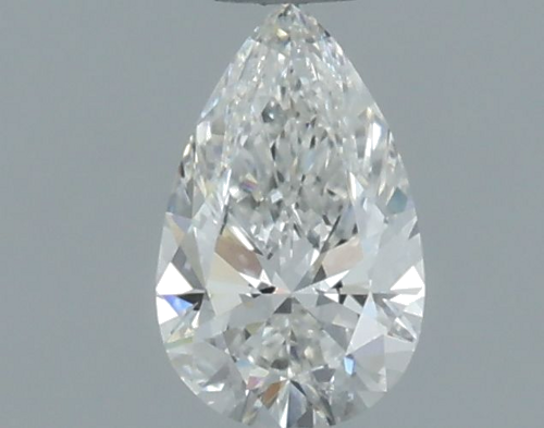0.34 carat F-VS2 Natūralus Pear Deimantas (1)