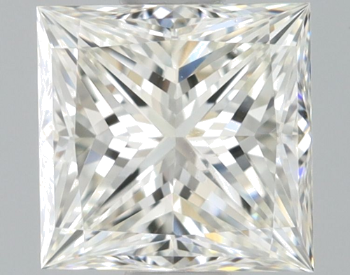 0.71 carat J-VS2 Natūralus Princess Deimantas (1)