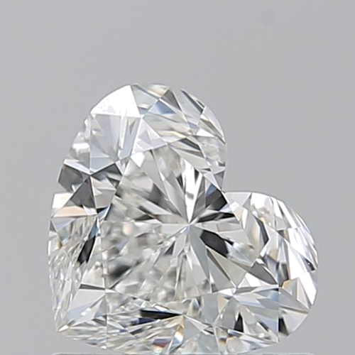 1.01 carat G-VS1 Natūralus Heart Deimantas (1)