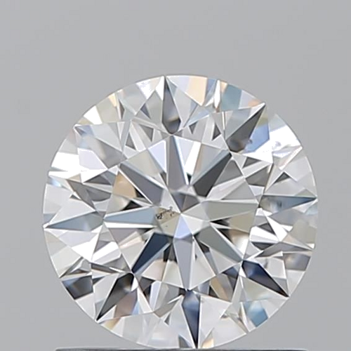 1.06 carat F-SI1 Excellent cut Natūralus Round Deimantas (1)
