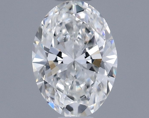 0.46 carat F-VS1 Natūralus Oval Deimantas (1)