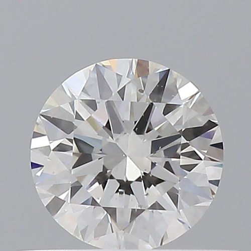 0.46 carat F-SI1 Excellent cut Natūralus Round Deimantas (1)