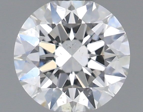 0.45 carat F-SI1 Excellent cut Natūralus Round Deimantas (1)