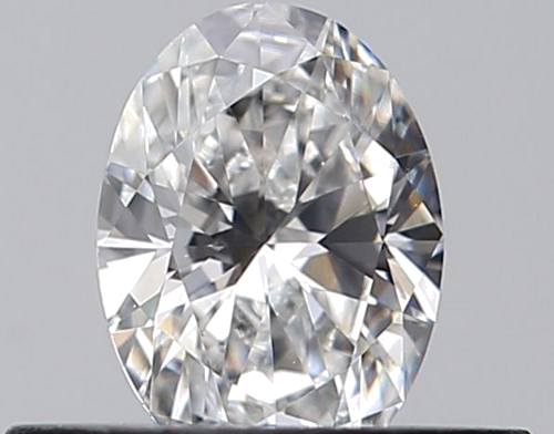 0.34 carat D-VVS1 Natūralus Oval Deimantas (1)