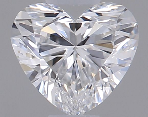 0.3 carat E-VVS1 Natūralus Heart Deimantas (1)