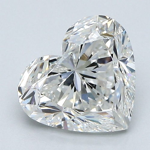 2.51 carat I-SI1 Natūralus Heart Deimantas (1)