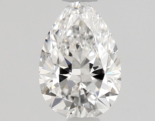 0.51 carat E-VVS2 Natūralus Pear Deimantas (1)
