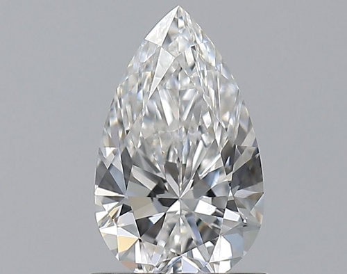 0.79 carat F-VVS1 Natūralus Pear Deimantas (1)