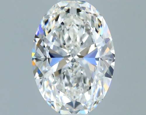 0.73 carat F-IF Natūralus Oval Deimantas (1)