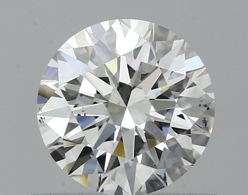 0.55 carat E-SI1 Excellent cut Natūralus Round Deimantas (1)