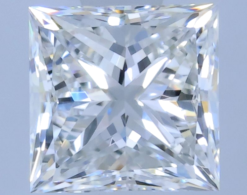 0.56 carat F-VVS1 Natūralus Princess Deimantas (1)
