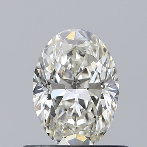 0.6 carat I-SI1 Natūralus Oval Deimantas (1)