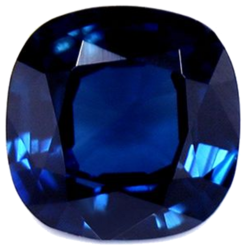 0.55 carat BLUE Cushion Safyras (1)
