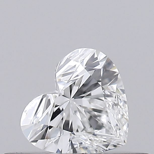 0.23 carat E-IF Natūralus Heart Deimantas (1)