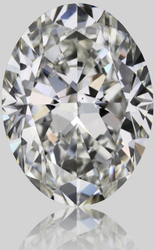 2.0 carat H-VS2 Natūralus Oval Deimantas (1)