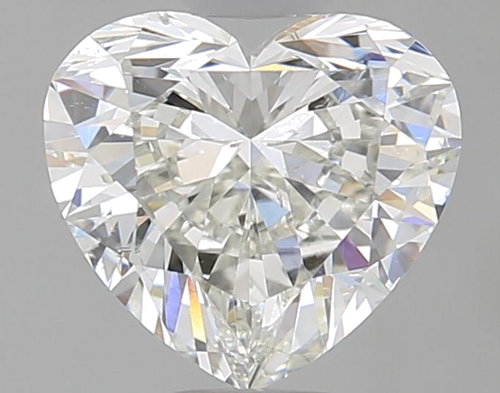 1.0 carat J-SI1 Natūralus Heart Deimantas (1)
