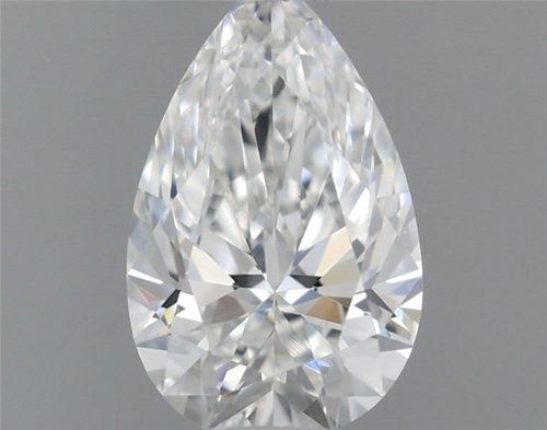 0.41 carat D-VS1 Natūralus Pear Deimantas (1)
