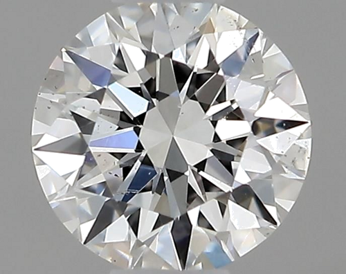 0.3 carat F-SI2 Excellent cut Natūralus Round Deimantas (1)