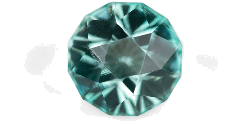 0.49 carat GREEN Round Smaragdas (1)