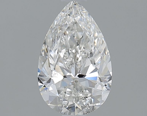 1.2 carat F-SI1 Natūralus Pear Deimantas (1)