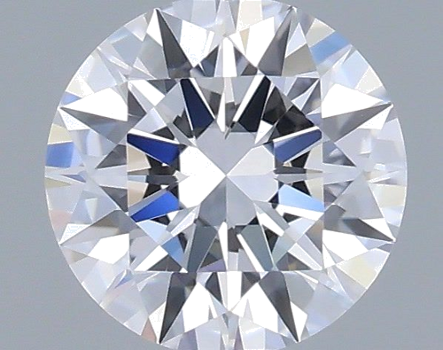 0.52 carat D-VVS2 Excellent cut Natūralus Round Deimantas (1)