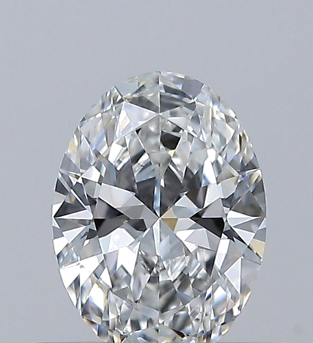 0.4 carat E-VS1 Natūralus Oval Deimantas (1)