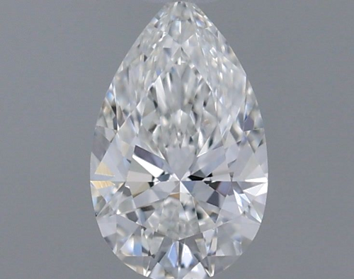 0.3 carat E-VVS1 Natūralus Pear Deimantas (1)