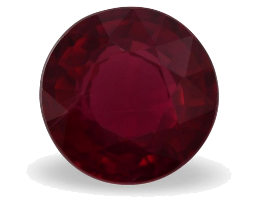 0.61 carat RED Round Rubinas (1)