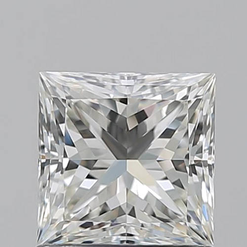 1.05 carat I-VVS1 Natūralus Princess Deimantas (1)