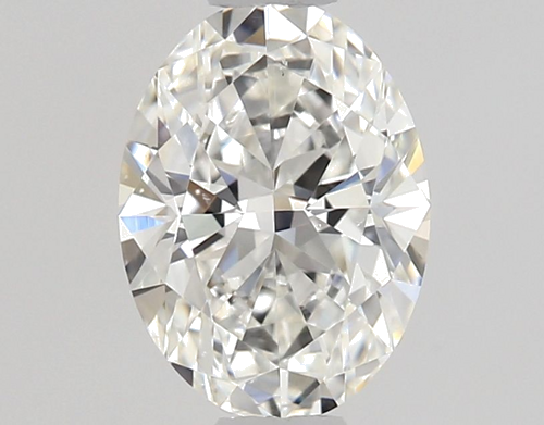 0.6 carat G-SI1 Natūralus Oval Deimantas (1)
